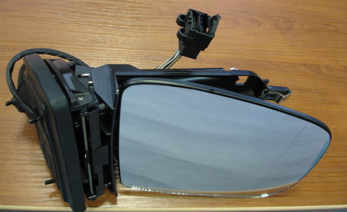 Мерседес W163/Ml зеркало правое электрическое с подогревом без крышки Aspherical