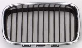 БМВ Е36 решетка радиатора правая хром-черный