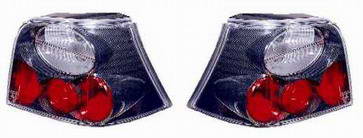 Фольксваген Гольф 4 фонарь задний внешний левый и правый Комплект тюнинг прозрачный Lexus Тип внутри карбон