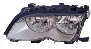 БМВ Е46 фара левая Седан с регулировочным мотором внутри внутри хром