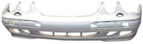 Мерседес W210 бампер передний с отверстием под омыватель фар грунт