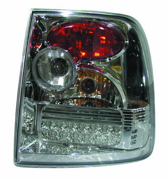 Фольксваген Пассат Б5 фонарь задний внешний левый и правый Комплект Седан тюнинг прозрачный Lexus Тип диод стоп сигнал внутри хром