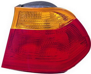 БМВ Е46 фонарь задний внешний правый красный-желтый