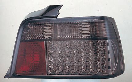 БМВ Е36 фонарь задний внешний левый и правый Комплект тюнинг Седан прозрачный с диод Sonar тонирован внутри хром