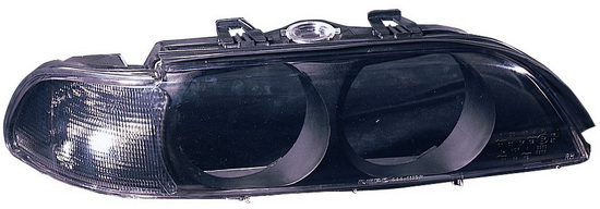 БМВ Е39 стекло фары правое указатель поворота тонирован