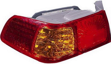 Toyota Camry фонарь задний внешний левый (Depo) красно-желтый