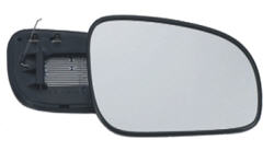 Вольво S60 стекло правого зеркала с подогревом Convex