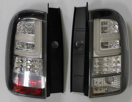 Рено Дастер фонарь задний внешний левый и правый Комплект тюнинг полностью с диод Sonar внутри черная
