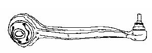 Мерседес W203 рычаг передней подвески правый верхний
