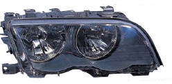 БМВ Е46 фара с регулировочным мотором правая внутри черная