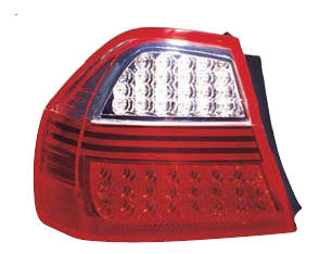 БМВ Е 90 фонарь задний внешний левый и правый Комплект тюнинг диод прозрачный красный