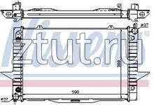 Вольво S70 +V70/C 70/XC70 радиатор охлаждения Nissens Nrf Geri