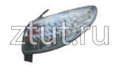 Пежо 206 фонарь задний внешний правый прозрачный с диодными габаритами