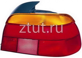 БМВ Е39 фонарь задний внешний правый красный-желтый