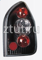 Опель Зафира фонарь задний внешний левый и правый Комплект тюнинг прозрачный Lexus Тип Sonar внутри черная