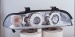 БМВ Е39 фара левая и правая Комплект тюнинг линзованная со светящимся ободком прозрачный с регулировочным мотором Sonar внутри хром