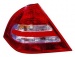 Мерседес W203 фонарь задний внешний левый и правый Комплект тюнинг с диодным стоп сигналом хрусталь красный-белый