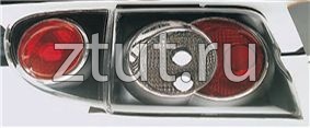 Форд Эскорт фонарь задний внешний +внутренний  левый+ правыйКомплект тюнинг Седан прозрачный Sonar внутри черная