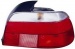 БМВ Е39 фонарь задний внешний правый красный-белый