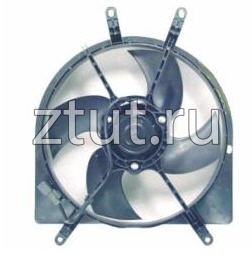 Ровер 400 мотор+вентилятор  радиатор охлаждения с корпусом 1.6 AT