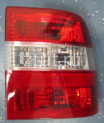 Опель Вектра А фонарь задний внешний правый 4 Дв тюнинг Lexus Тип прозрачный внутри хром