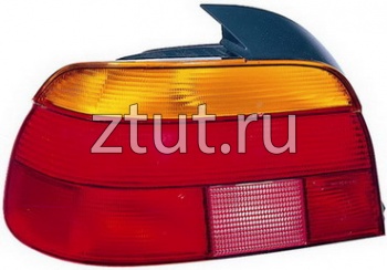 БМВ Е39 фонарь задний внешний левый красный-желтый